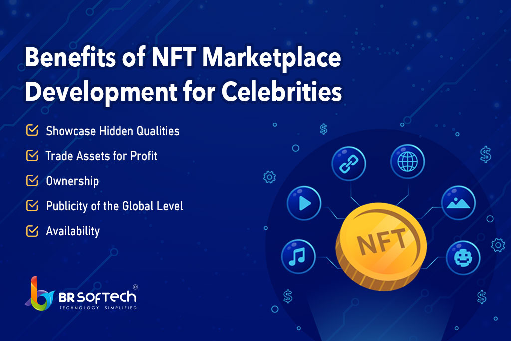 Benefits of NFT Marketplace Development for Celebrities 