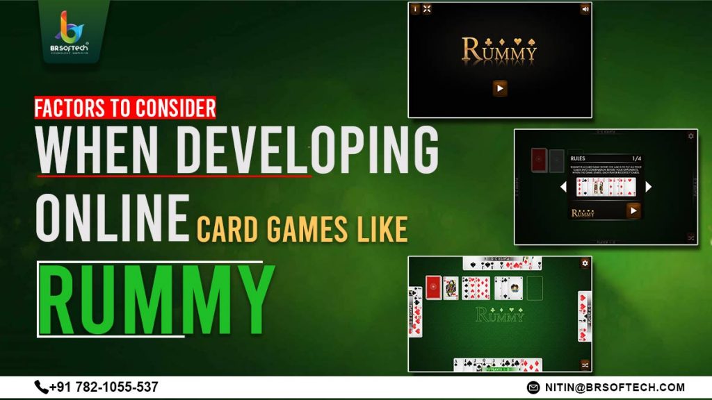 Factors to Consider When Developing Online Card Games like Rummy