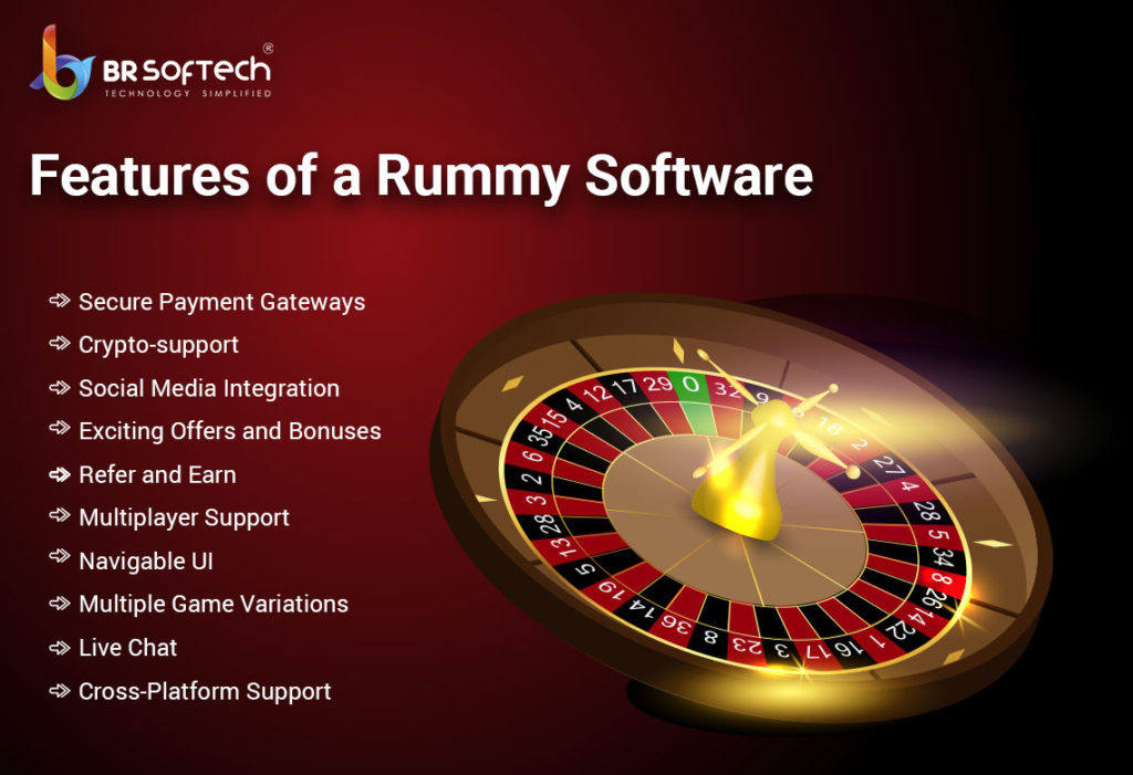 Features of a rummy software