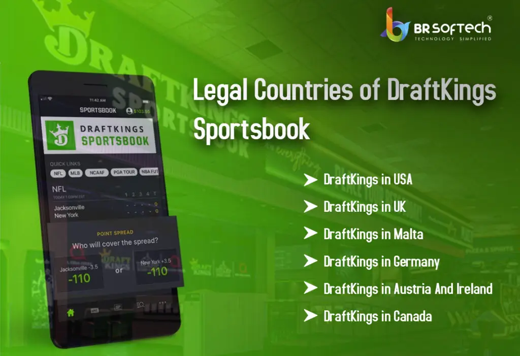 Legal countries of drafkings sportsbook